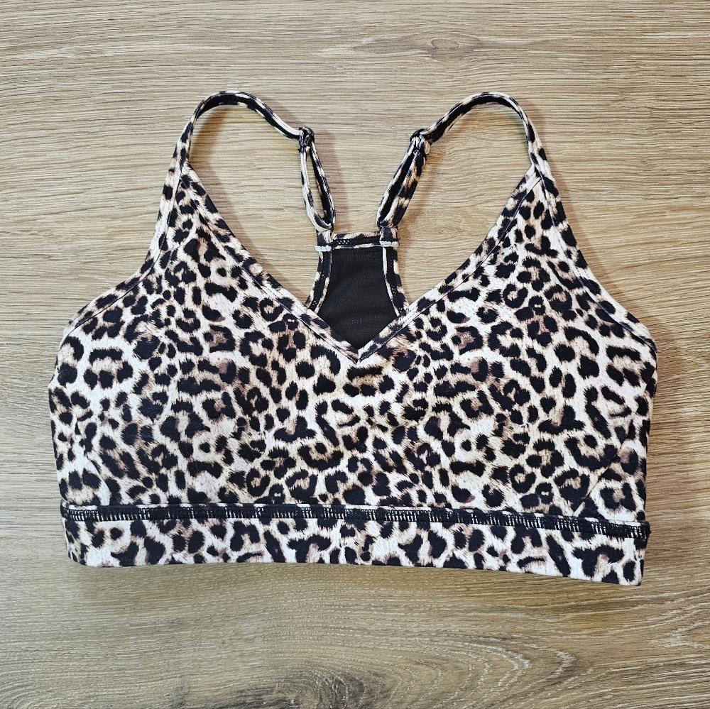 Zyia Leopard Print Sports Bra